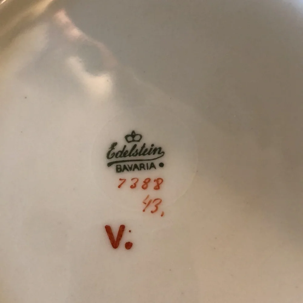 Six (6) Edelstein 1388 Coupe Soup Bowls